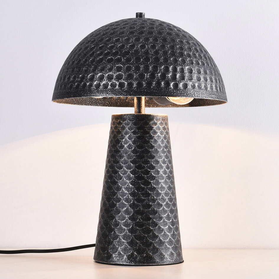 Lampe de table texturée industrielle - Tani