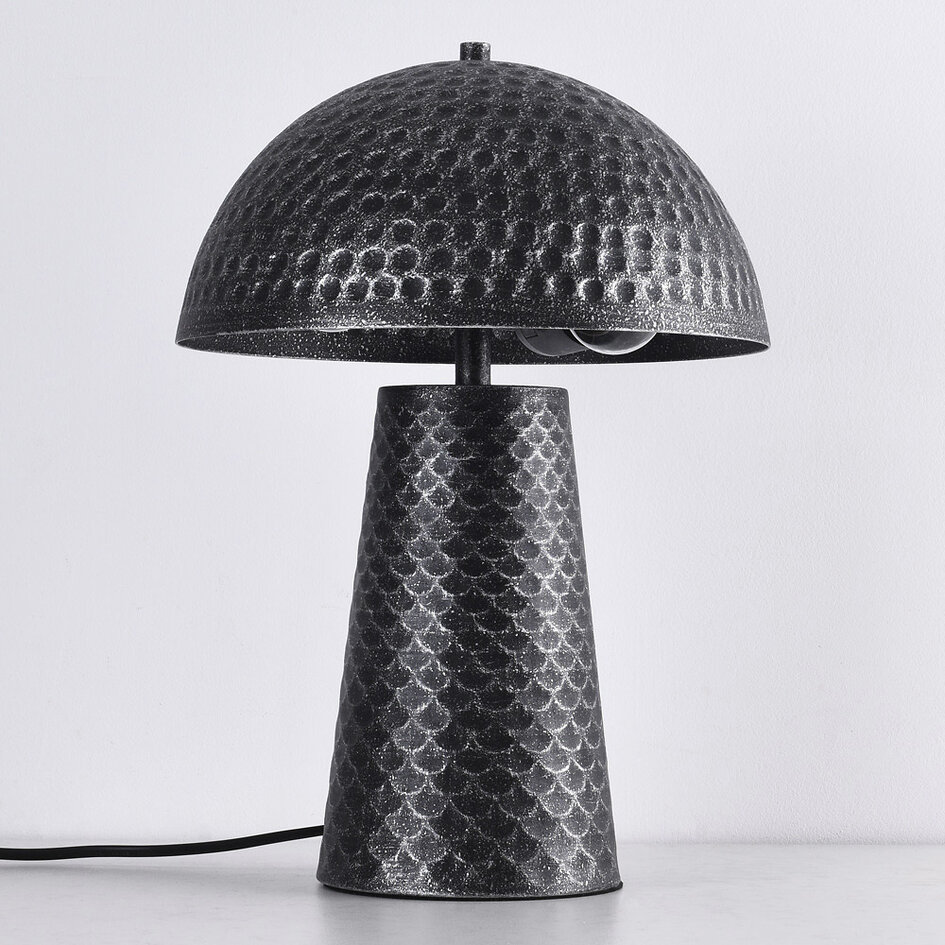 Lampe de table texturée industrielle - Tani