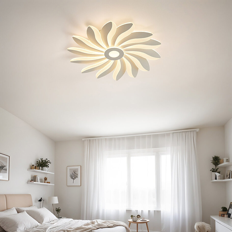 Plafondlamp bloem design met aanpasbare kleurtemperatuur - Anchusa