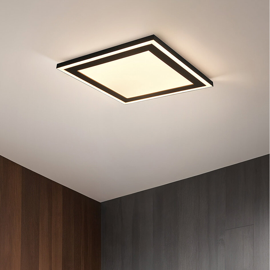 Vierkante plafondlamp 3-staps dimbaar - Noella
