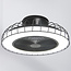 Ventilateur de plafond Rotar avec LED intégrée et télécommande