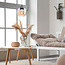 Hanglamp van amber glas met verloop Zahra - dimbaar