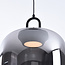 Suspension Melody en verre fumé à dégradé de couleur et LED dimmables à 3 niveaux