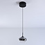Hanglamp Florine van rookglas met verloop en 3-staps dimbare LEDs
