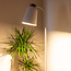 Retro vloerlamp wit - Arch