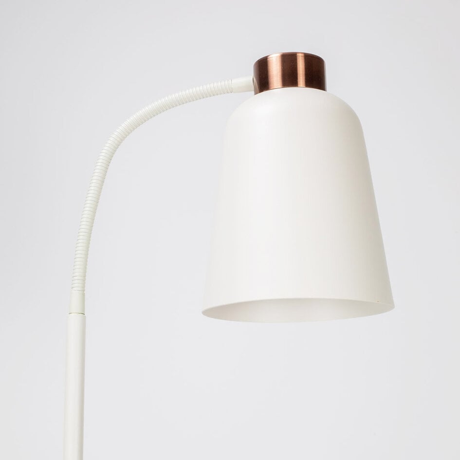 Lampadaire Arch blanc - inclinable
