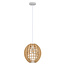 Suspension en bois Trae - cadre ouvert sphérique