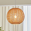 Suspension boho en bois Madera - ronde