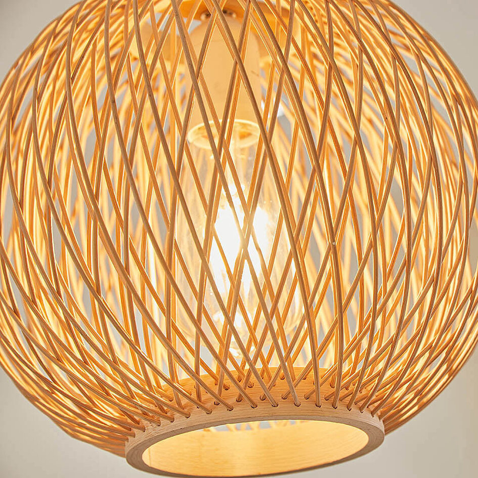 Boho houten hanglamp - Madera