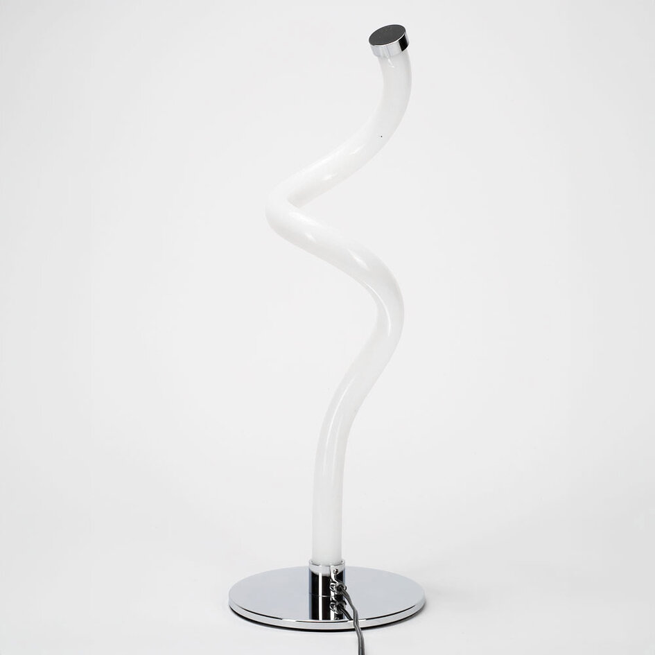 Lampe à poser Akrila en spirale avec LED intégrée - intensité variable