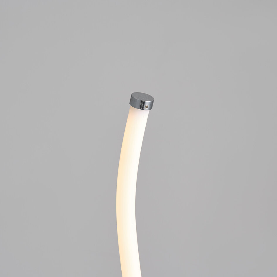 Vloerlamp Viver met spiraalvorm en geïntegreerde LED - dimbaar