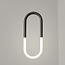 Design hanglamp Rohr - zwart met geïntegreerde LED