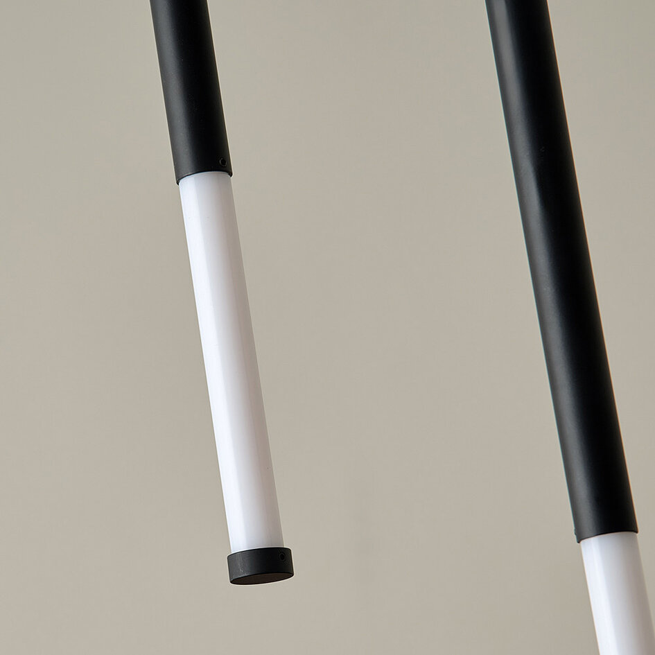 Lampe suspendue Rod noire - Rura