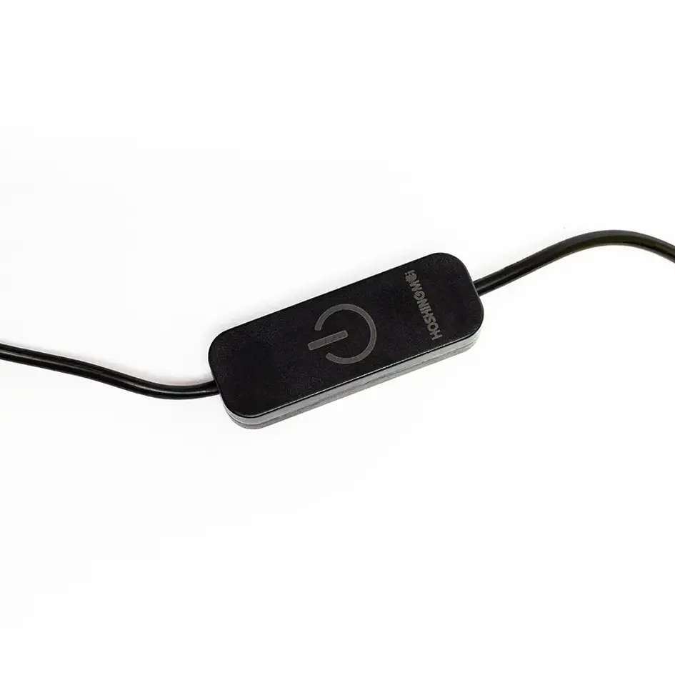 Gedraaide design tafellamp Rizar met geïntegreerde LEDs