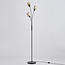 Lampadaire minimaliste, 3 lumières - Guld