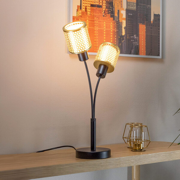 Lampe de table de luxe, 2 lumières - Altin