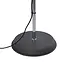 Staande lamp Lazos in blauw met kantelbare kap