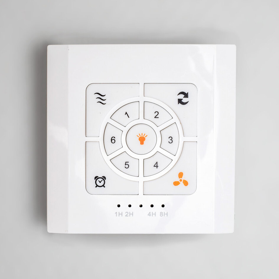 Interrupteur mural pour ventilateurs de plafond, Attention : ne convient pas à tous les modèles