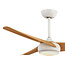 Plafondventilator met beukenhouten bladen incl. LED en afstandsbediening - Ventus