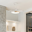 Ventilateur de plafond avec LEDs intégrées et détails effet bois - Vjetar