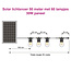 Guirlande lumineuse solaire 50 m, 50 ou 60 ampoules double filament, 30W