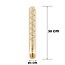 E27 buislamp LED dimbaar amber spiraal 30 cm