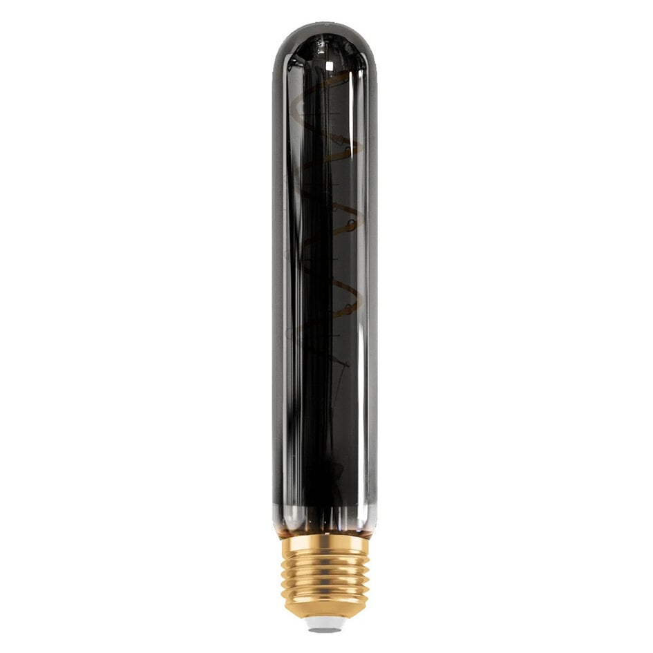 Ampoule tube LED E27 dimmable, spirale fumée 4 watts (1700K)