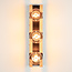 Zwarte wandlamp 3-lichts - Nolan