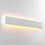 Witte wandlamp met geïntegreerde LEDs, 61 cm - Norell