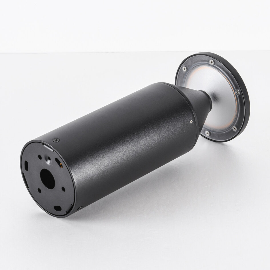 Zwarte staande buitenlamp - Ailo 30 cm