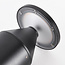 Lampe d'extérieur sur pied Ailo noire à LED intégrée - 30 cm