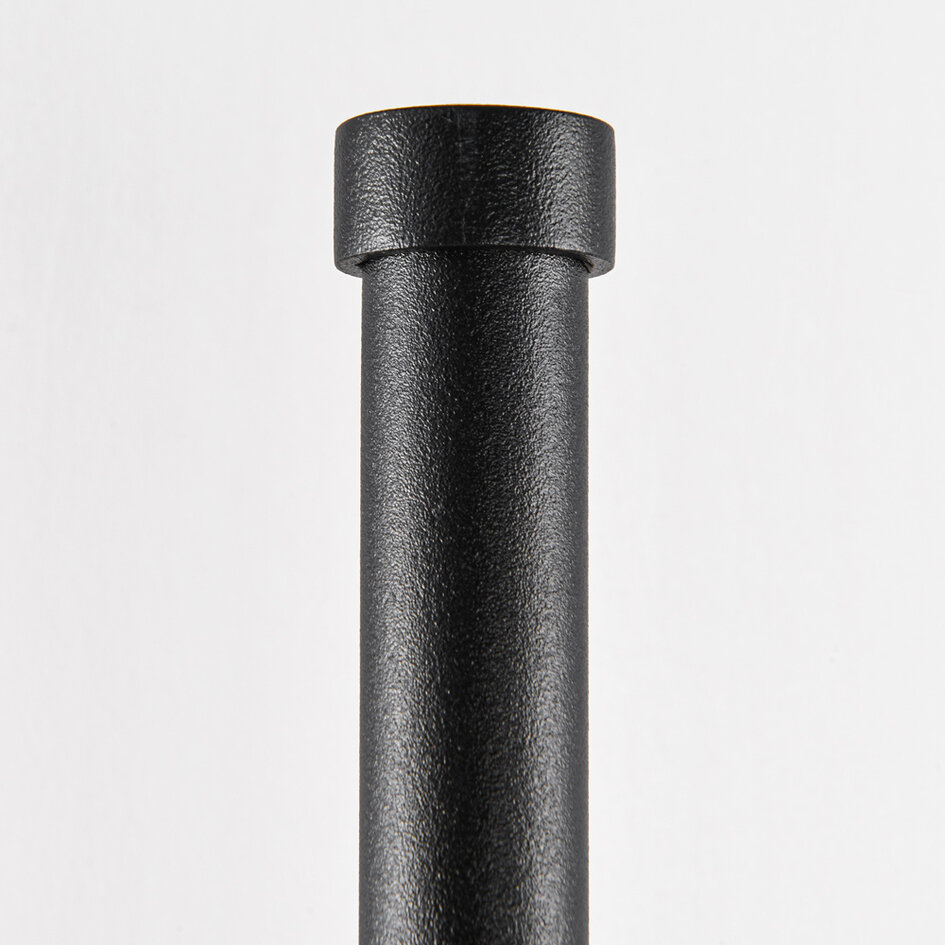 Zwarte moderne wandlamp 65 cm, 12W - Marny