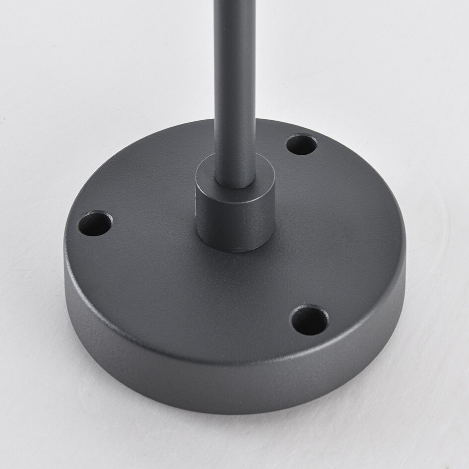 Lampe d'extérieur sur pied Svala anthracite à piquet - 60 cm