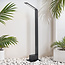 Lampadaire d'extérieur moderne Live - anthracite