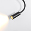 Multifunctionele wandlamp Sillia met verstelbare arm en USB-poort