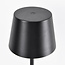 Minimalistische zwarte staande lamp Jytte - dimbaar