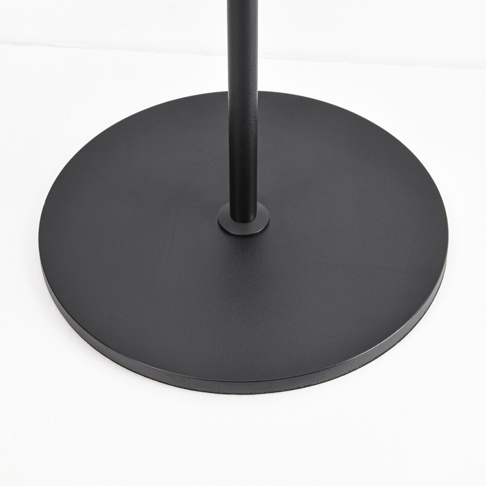 Lampadaire minimaliste noir Jytte - dimmable