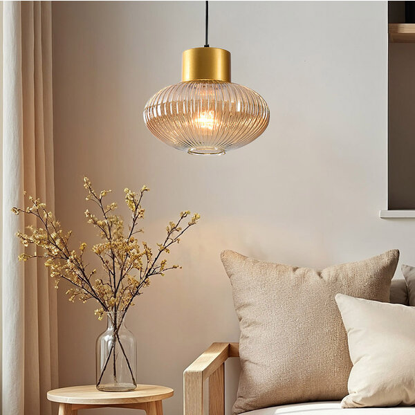 Lampe suspendue à 1 lumière Imara