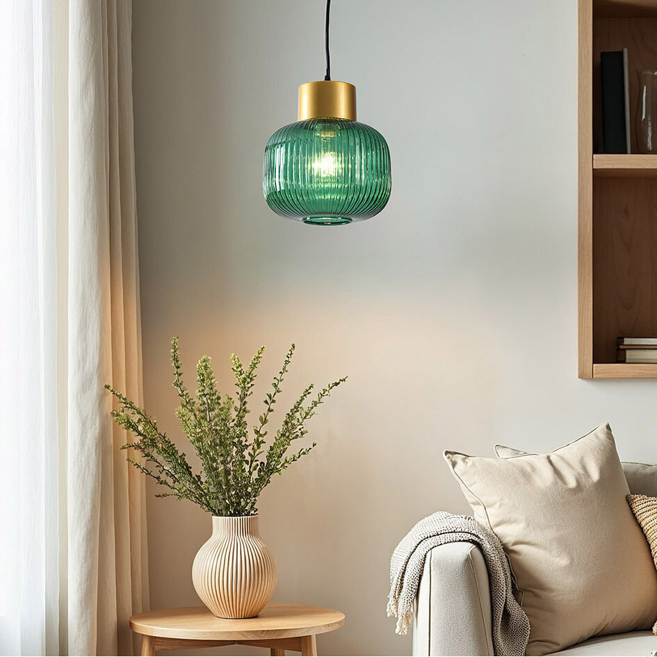 Lampe suspendue à 1 lumière Inya