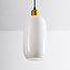 Suspension Anne en verre opalin avec dégradé de couleur