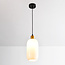 Hanglamp Anne met melkwit glas en kleurverloop
