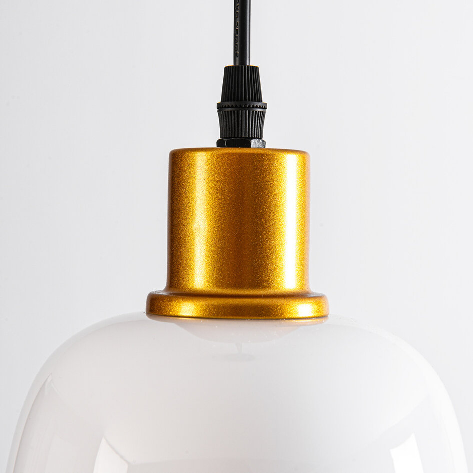 Hanglamp Anne met melkwit glas en kleurverloop