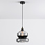 Hanglamp Sofie met breed smoke glas