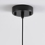 Lampe suspendue à 1 lumière Sofie - verre large
