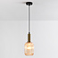 1-lichts hanglamp Sita - langwerpig glas