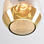 1-lichts hanglamp Mala - langwerpig glas