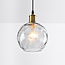 Hanglamp Lotte met glas en bolling detail