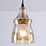 Lampe suspendue à 1 lumière Trinidad avec verre ambré - variante 2