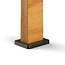 Lampe d'extérieur sur pied en aspect bois - Xenia