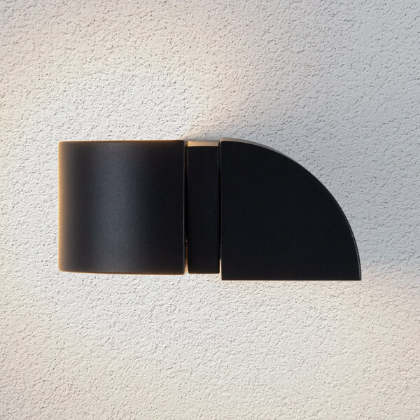Applique murale extérieure orientable Xanthe - anthracite avec LED intégrée